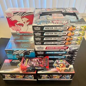 Pokemon Black Bolt & White Flare Sealed Collection